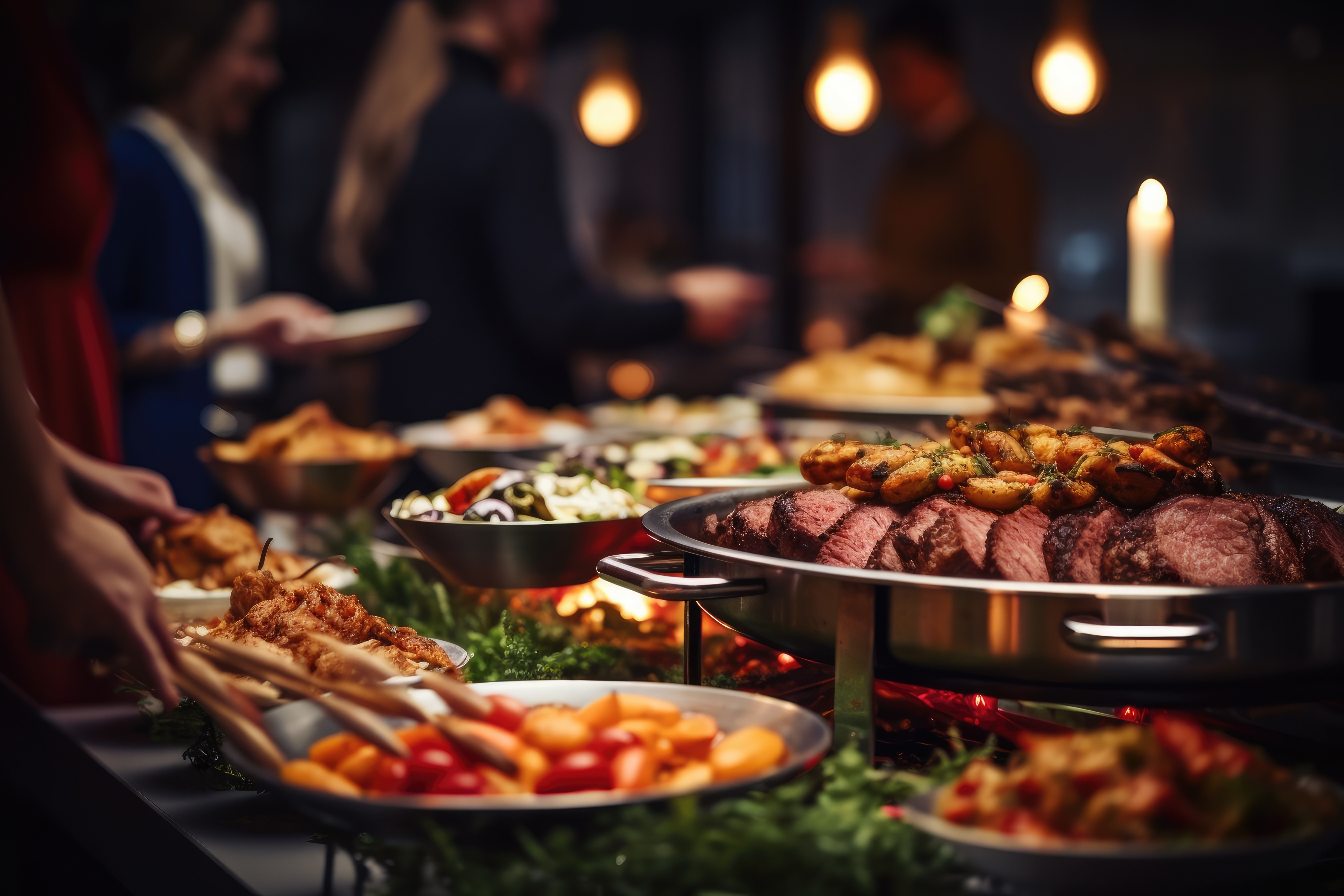 Buffet élégant pour événement
